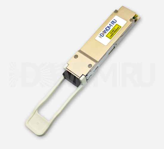 Оптический QSFP28 модуль двухволоконный одномодовый 100Гб/с, ZR4, до 80 км, 2xLC, 1310 нм, DDM - ДВДМ.РУ (DSO-21-6D)