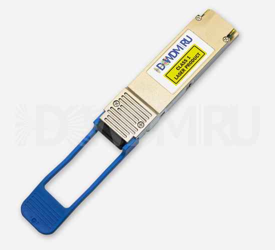 Оптический QSFP28 модуль двухволоконный одномодовый 100Гб/с, ER Lite, 2xLC, 1310 нм, 20 км, DDM, с поддержкой OTU4 - ДВДМ.РУ (DSO-21-8DO)