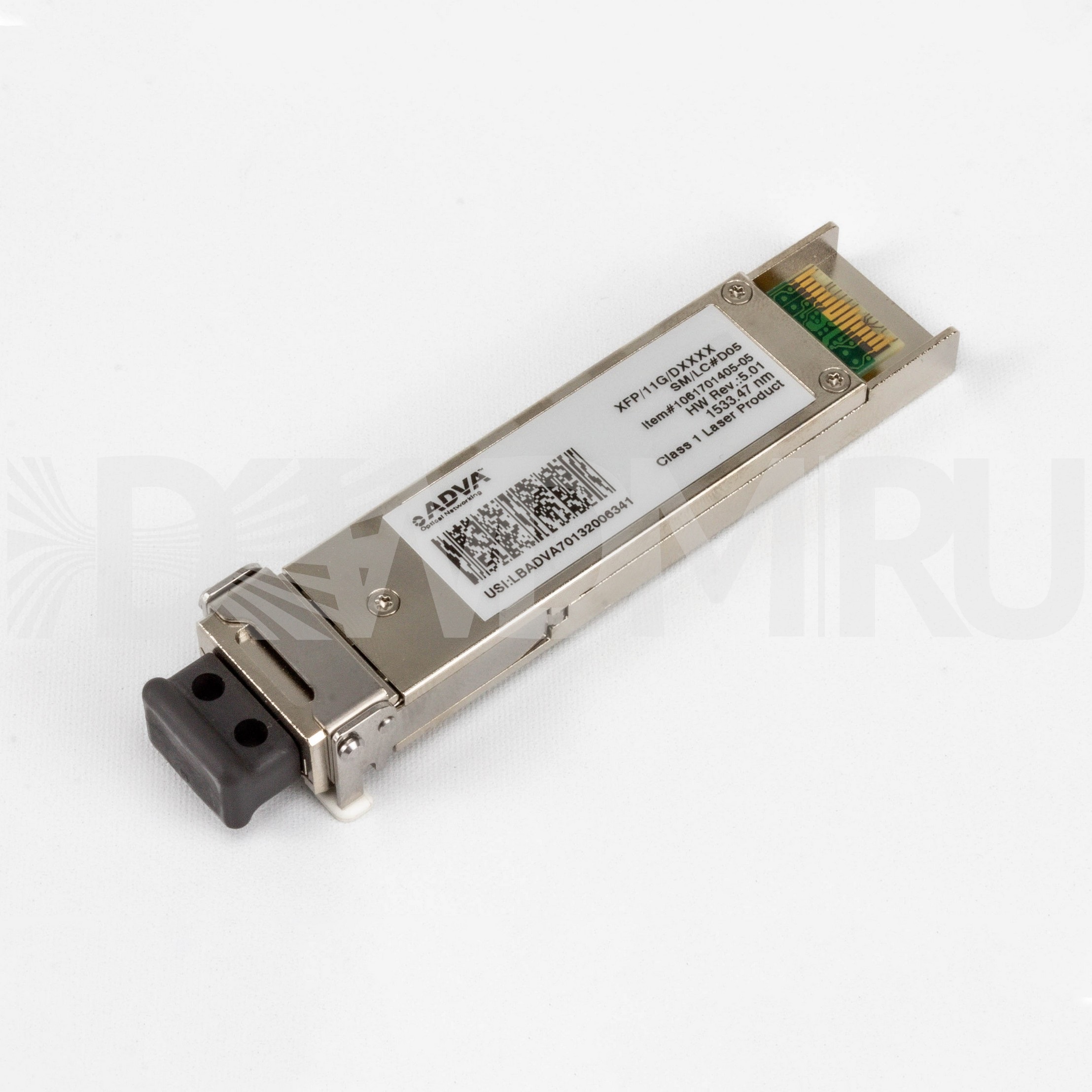 XFP/11G/#19190L50/SM/LC 11G 50GHz DWDM XFP ADVA Optical pn 1061701783-01