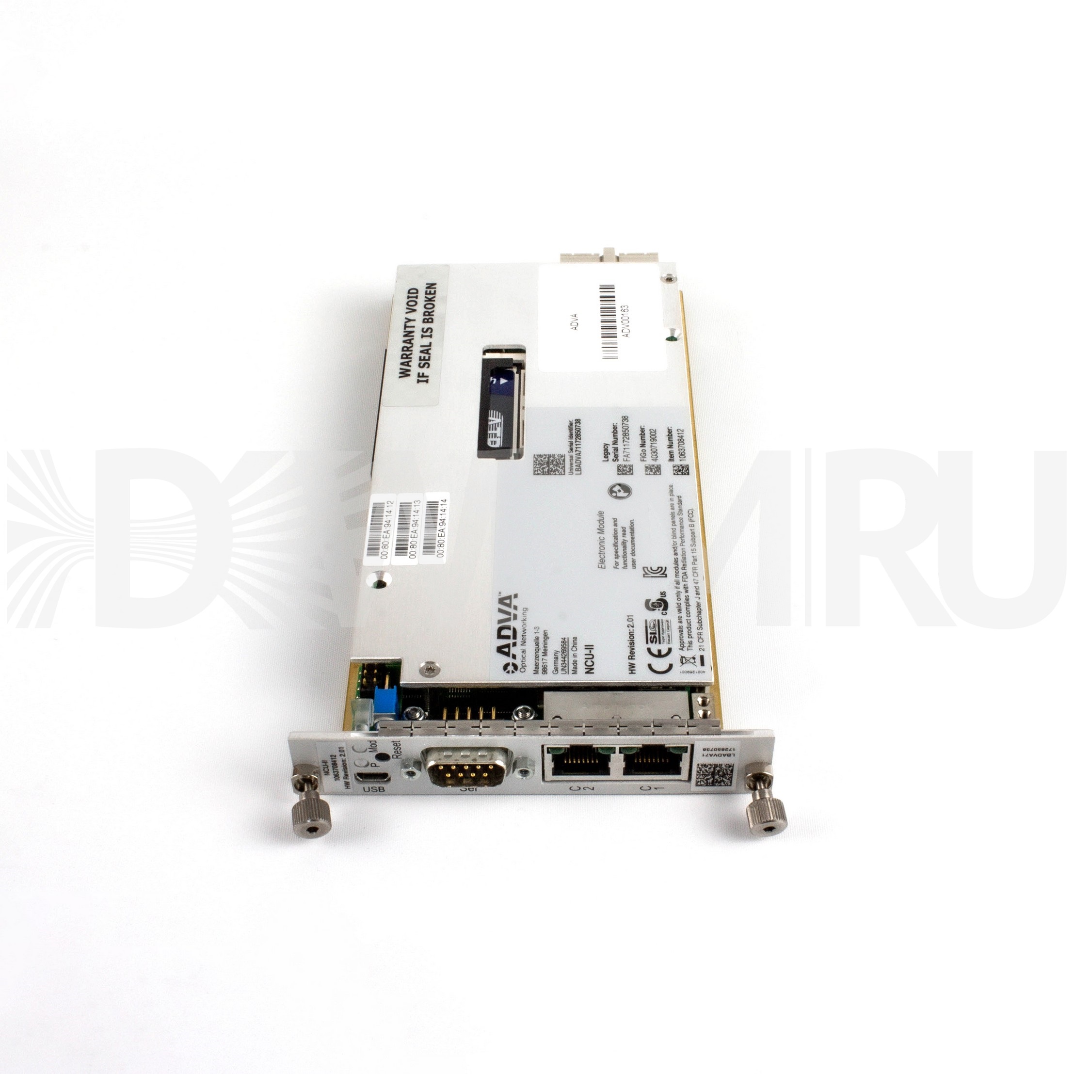 NCU-II Network Element Control Unit ADVA Optical pn